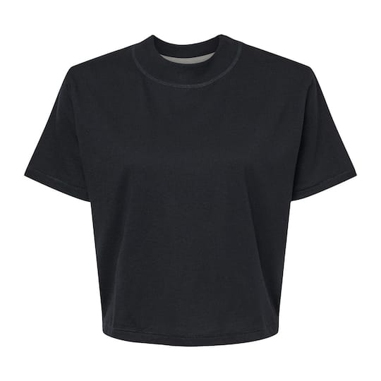 Live & Tell® Boxy Crew Women's Jersey T-Shirt